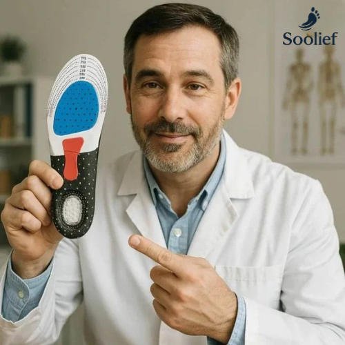 ® Dolor Free · Plantillas gel ortopédicas ajustables